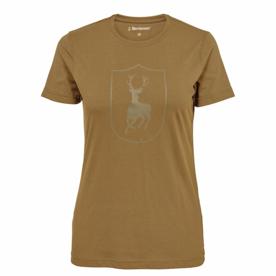 Damer Deerhunter | Lady T-Shirt Med Logo