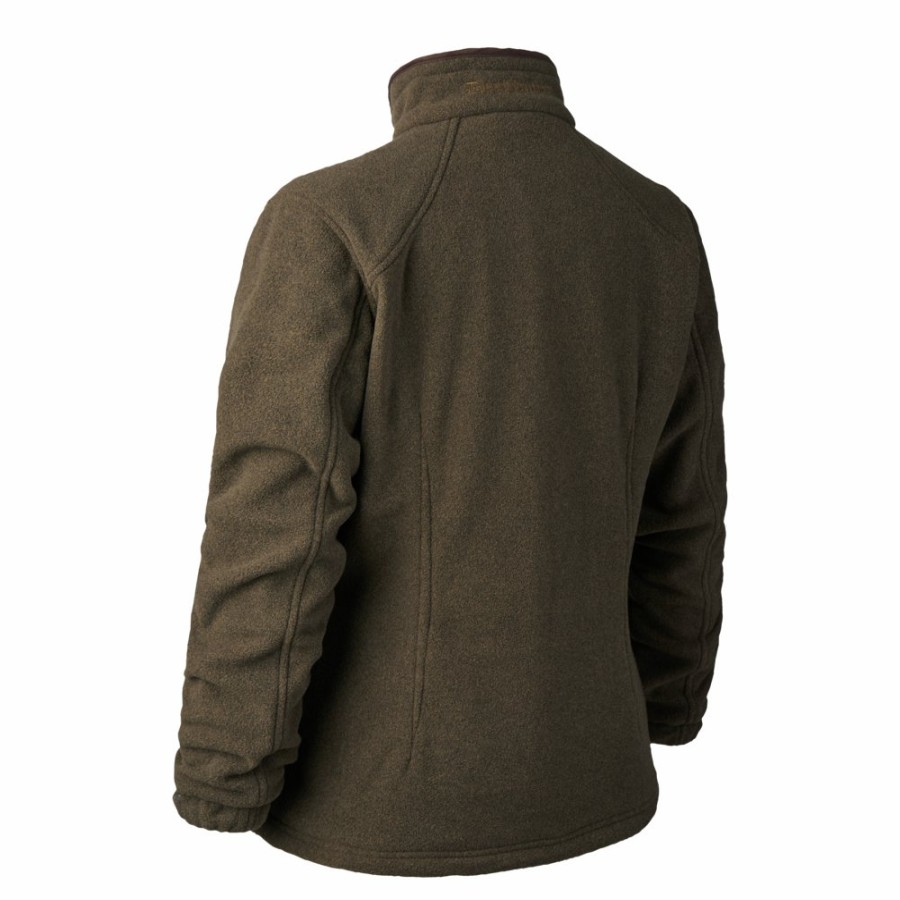 Damer Deerhunter | Lady Josephine Fleece Med Membran Graphite Green Melange