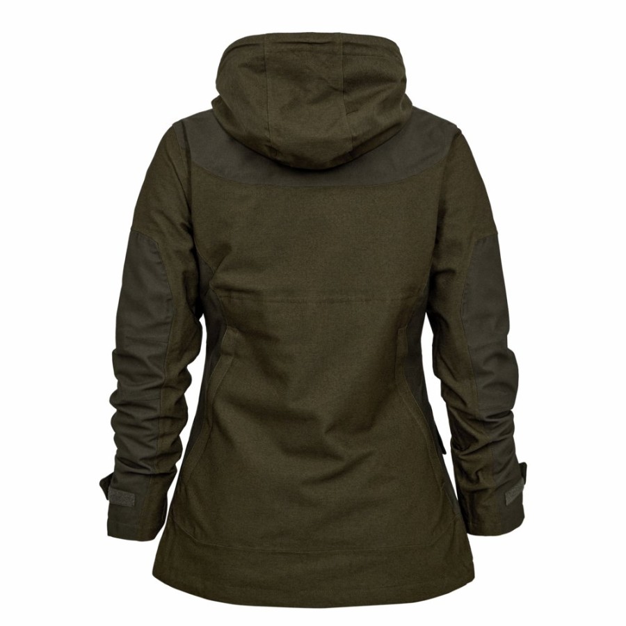 Damer Deerhunter | Lady Chasse Jakke Olive Night Melange