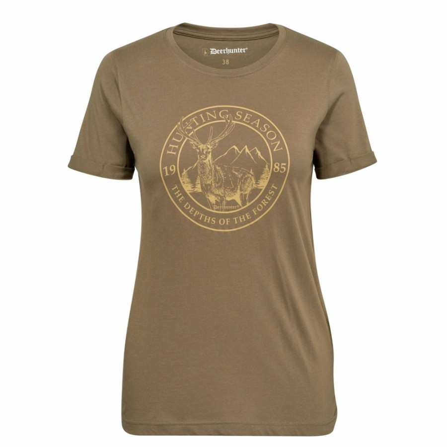 Damer Deerhunter | Lady Ella T-Shirt