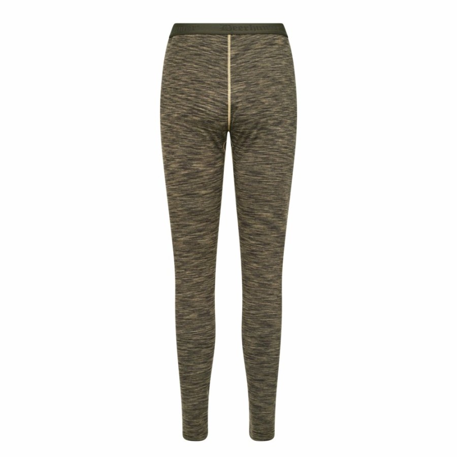 Damer Deerhunter | Lady Insulated Leggings Brown Melange