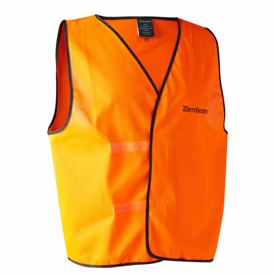 Herre Deerhunter | Pull-Over Vest Orange