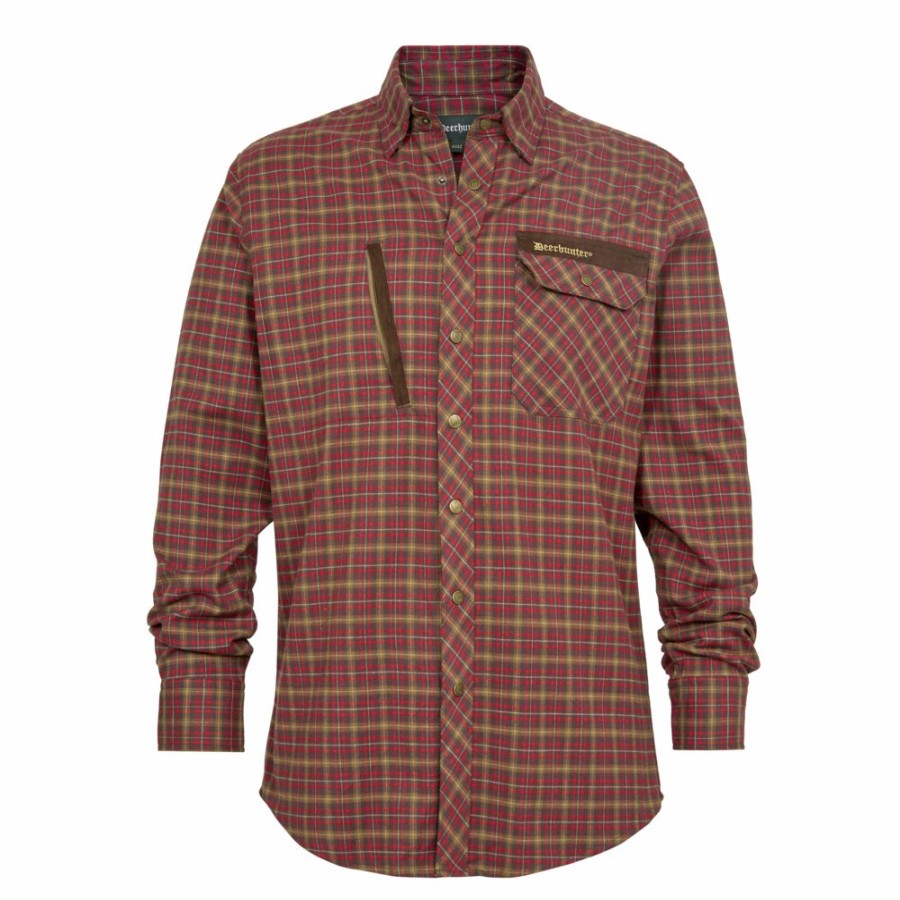 Herre Deerhunter | Aiden Skjorte Red Check