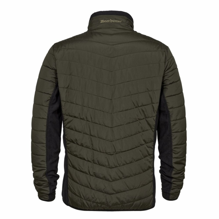 Herre Deerhunter | Moor Vatteret Jakke Med Softshell Adventure Green