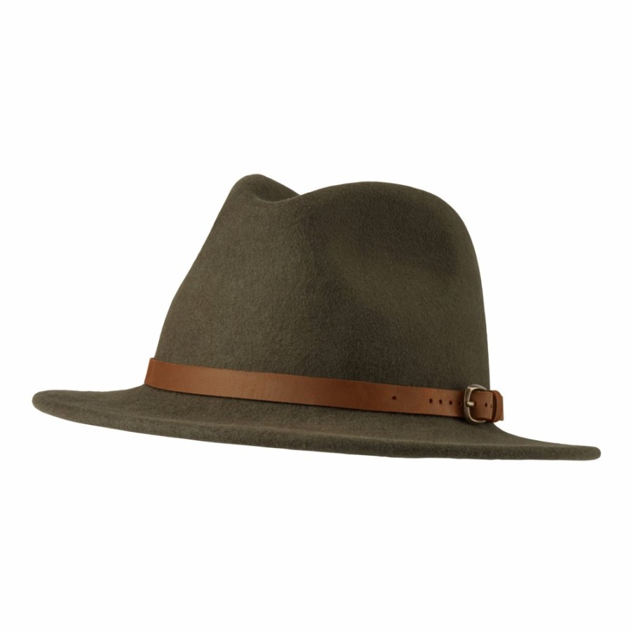 Herre Deerhunter | Adventurer Filt Hat Green