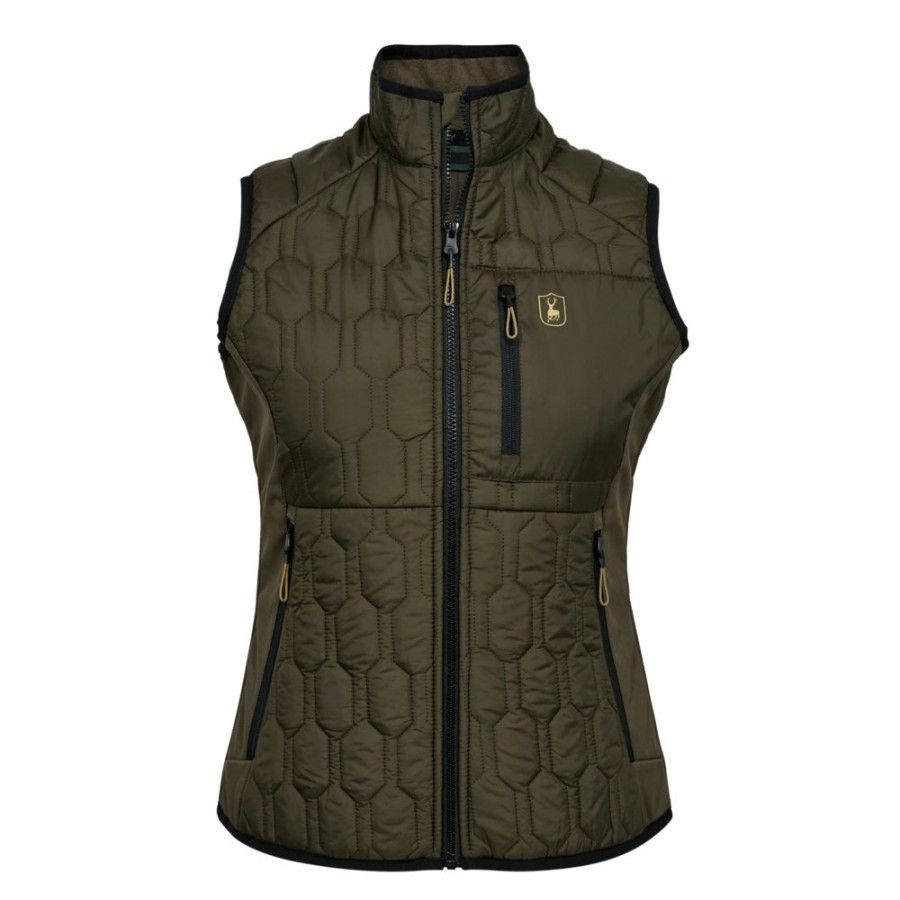 Damer Deerhunter | Lady Mossdale Quiltet Vest