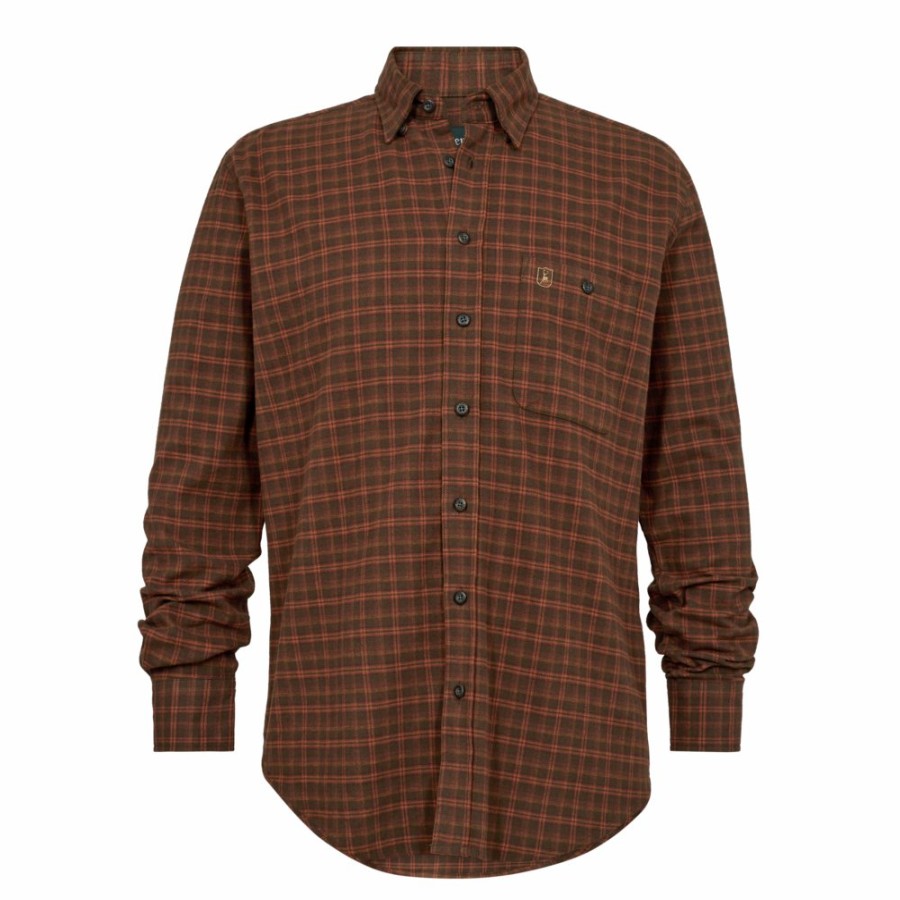 Herre Deerhunter | Victor Skjorte Brown Check