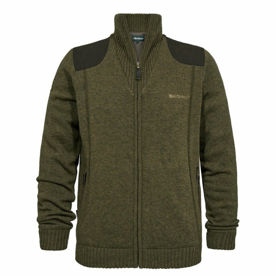 Herre Deerhunter | Carlisle Strik Cardigan Med Stormliner®